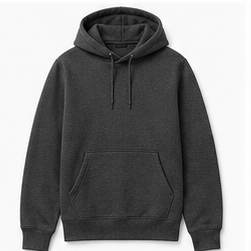 Mens Charcoal Hoodie