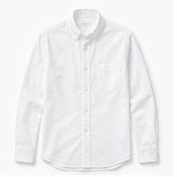 Mens White Oxford Shirt